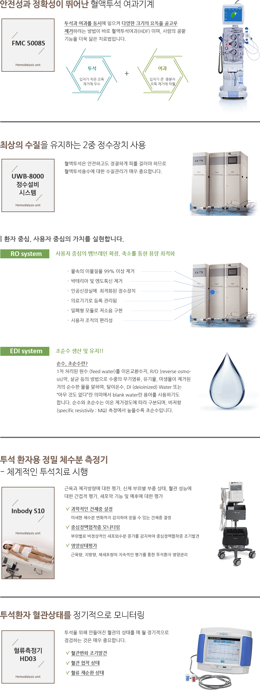 허브내과의 대학병원급 시스템’